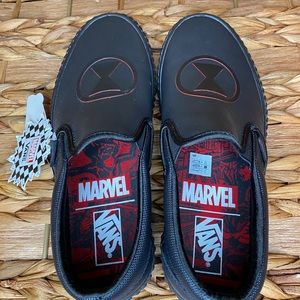 Vans Marvel’s Black Widow Platform Shoes